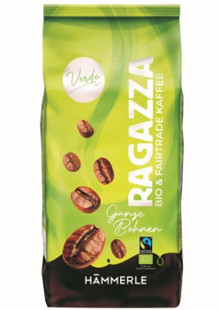 Hämmerle Ragazza VERDE BIO / Fairtrade Bohnenkaffee, 1 Kg